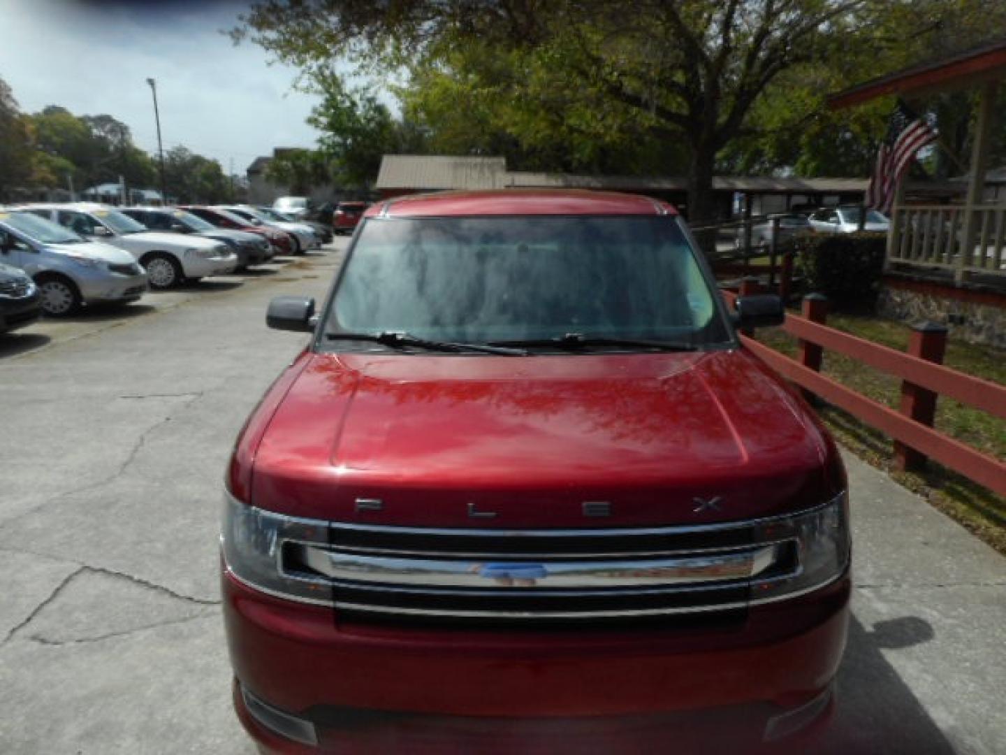 2015 BURGUNDY FORD FLEX SEL (2FMGK5C88FB) , located at 10405 Abercorn Street, Savannah, GA, 31419, (912) 921-8965, 31.988262, -81.131760 - Photo#0